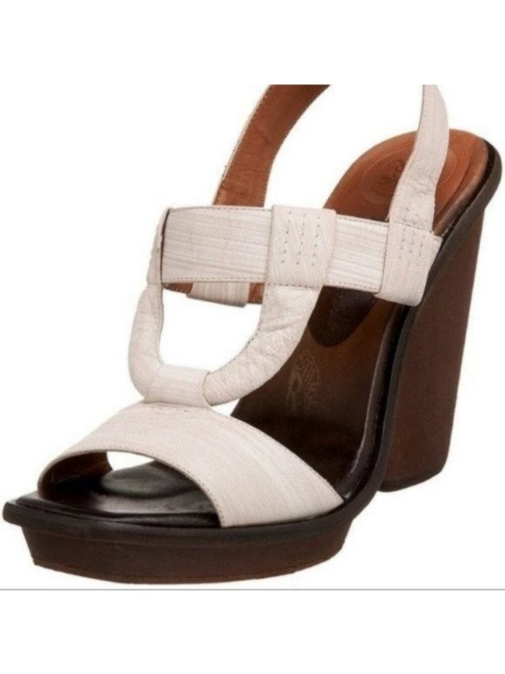 Modern Vintage Anaclette Sandal Wood Heel Size 7 (37)